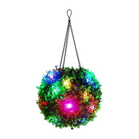 

Solar Grass Ball Lamp Party Lighting Ornament Backyard Lamps Adornments Scene Layout Light Hanging Adorn for Home Bar