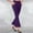 Purple, variant on Hvot&aat Women's Flare Dress Pants Pull-on Stretchy High Waisted Work Pants Ladies Leggings Business Slacks with Pockets