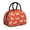 White Cat and, variant on Ninja Cat Yellow Pattern Insulated Lunch Bag,Leakproof Large Capacity Lunch Box for Work,Picnic or Travel,11.4 X 6.7 X 8.3 Inches
