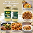 thumbnail image 2 of Asian Kitchen Ginger-Garlic Cooking Paste 10.58oz (300gm) ~ Vegan | Glass Jar | Gluten Free | NON-GMO | No Colors | Indian Origin, 2 of 8