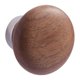 thumbnail image 2 of Gancho de pared de madera, gancho para sombrero de montaje en pared, perchero multiusos moderno y resistente, perchero individual para sombrero, bolsa nuez negra, 2 of 9