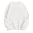 thumbnail image 4 of Wancir Women Long Sleeve PARIS Sweatshirts Round Neck Pullover Loose Lightweight Blouse Tops, 4 of 4
