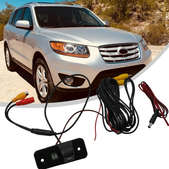 170\u00b0 Wide Angle Rear View Camera for Hyundai Santa Fe 2006-2012