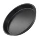 thumbnail image 3 of KDJ 8 Inch Non-Stick Pizza Baking Tray, Microwave Oven Pan, Carbon Steel Cookware, Round Dish for Crispy Pizza Base, Meat, Fish, Chicken, Easy to Clean, Black, 3 of 10