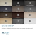 thumbnail image 4 of Elkay Quartz Classic 18-1/8" x 18-1/8" x 7-1/2", Single Bowl Dual Mount Bar Sink, Bisque, 4 of 7