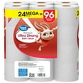 Great Value Ultra Strong Toilet Paper, 24 Mega Rolls