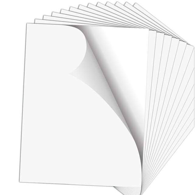 Papel adhesivo de sublimación HTVRONT impermeable, 20 unidades