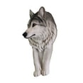 thumbnail image 2 of Wolf Head Sculpture Wall Hanging Ornament, 2 of 5