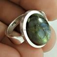 thumbnail image 2 of Natural Labradorite Gemstone Ring, Proposal Ring, Vintage Gifts Ring, Holiday Gifts Ring, Valentines Day Gift Ring, Promise Ring, Delicate Ring, Adorable Ring, Ultimate Ring (labradorite, 7), 2 of 3