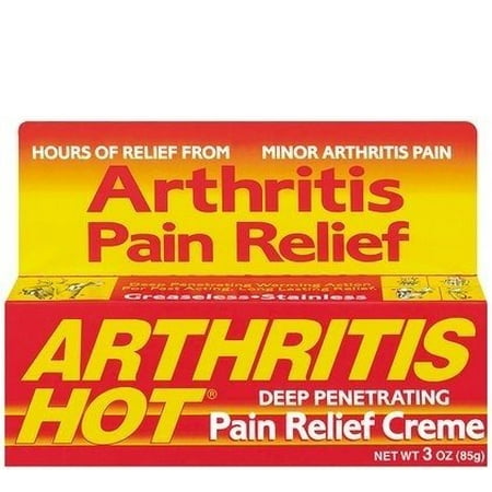 Arthritis Hot Deep Penetrating Pain Relief Creme, 3