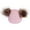 Pink, variant on Lolmot Infant Toddler Girls Boys Winter Hat Kids Double Pom Pom Knitted Beanie Hats Baby Faux Fur Pom Beanies Warm Soft Hats
