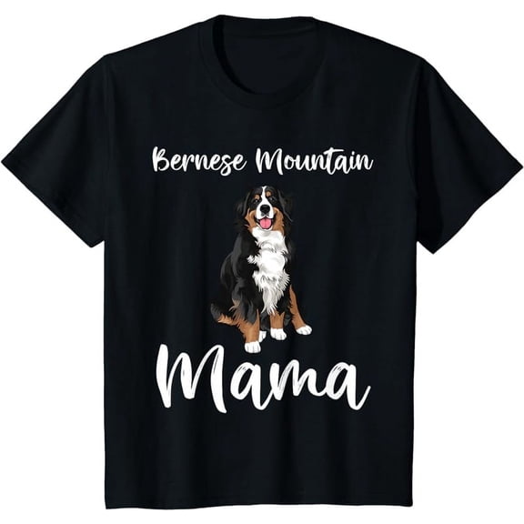 Bernese Mountain Dog Mom Funny Dog Mama Bernese Mountain T-Shirt