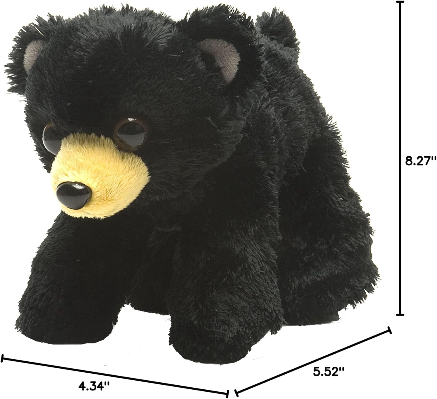 Finding Winnie Gift Set with Hardcover by Lindsay Mattick, Sophie Blackall and Black Bear Stuffed Animal Plush (True Story of The World's Most Famous Bear, Winnie The Pooh)