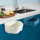 thumbnail image 3 of Cubo de basura multifuncional Yuarrent para puerta de armario de cocina blanco, 3 of 6