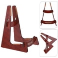 thumbnail image 3 of MasteelfCA Guitar Stand Wooden Guitar Displaying Floor Rack Ukulele Holder for Home Shop, 3 of 8