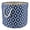 Nautical Blue, variant on 16" Vibrant Lattice Navy Medium Rectangle Polyester Pet Bin Paw Organizer