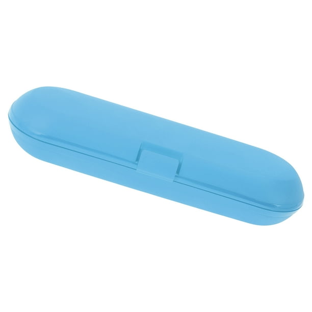 Estuche de viaje compacto para cepillo de dientes eléctrico Unique Bargains para Philips Sonicare, Oral-B Pro, iO y otros cepillos de dientes eléctricos en color azul