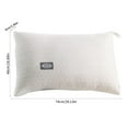 Goseagotofun Hotel Grade Pillow Soft Support With Feather Fill Memory