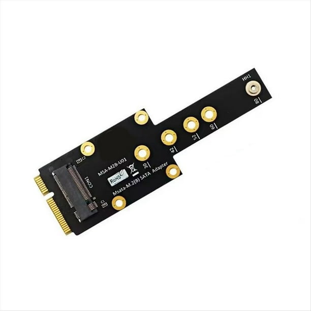 Tarjeta Adaptadora SSD MSATA una NGFF KEY B Módulo Multifunción M.2 KEY BL una MINI PCIE