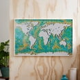 thumbnail image 3 of LEGO Art World Map 31203 Building Set - Collectibe Wall Art for Adults, Featuring Accompanying Soundtrack, Great Home Office Decor for Passionate Travelers, DIY Creators, and Map Enthusiasts, 3 of 7