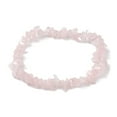 thumbnail image 2 of Natural Rose Quartz Chips Beaded Stretch Bracelets for Women Inner Diameter: 2-1/4~2-1/2 inch(50~52mm) Rose Quartz, 2 of 3