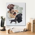 thumbnail image 5 of Epic Graffiti 'Labrador 2' by Barbara Keith, Canvas Wall Art, 20"x24", 5 of 8