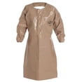 thumbnail image 2 of Apron, Multi-layer film barrier laminated to polypropylene (2.0 oz/yd^2) substrate, Tan, 44", 2XL, 2 of 2