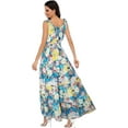 thumbnail image 3 of Women's 2024 Summer Boho Floral Print Tiered Casual Flowy Long Maxi Dress, 3 of 6