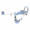 thumbnail image 5 of YIYIBYUS Leg Stretcher, 330LBS Splits Machine for Flexibility Kids Adults, Heavy Duty Steel Frame Leg Stretching Training Machine for Home Gym, Blue, 5 of 7
