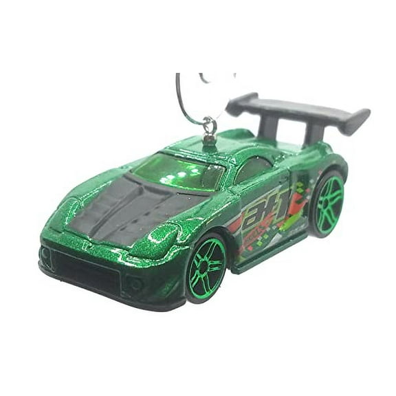Christmas Ornament for Tooned Toyota MR2 Green Black