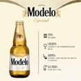thumbnail image 3 of Cerveza clara Modelo Especial 6 botellas de 355 ml c/u, 3 of 4