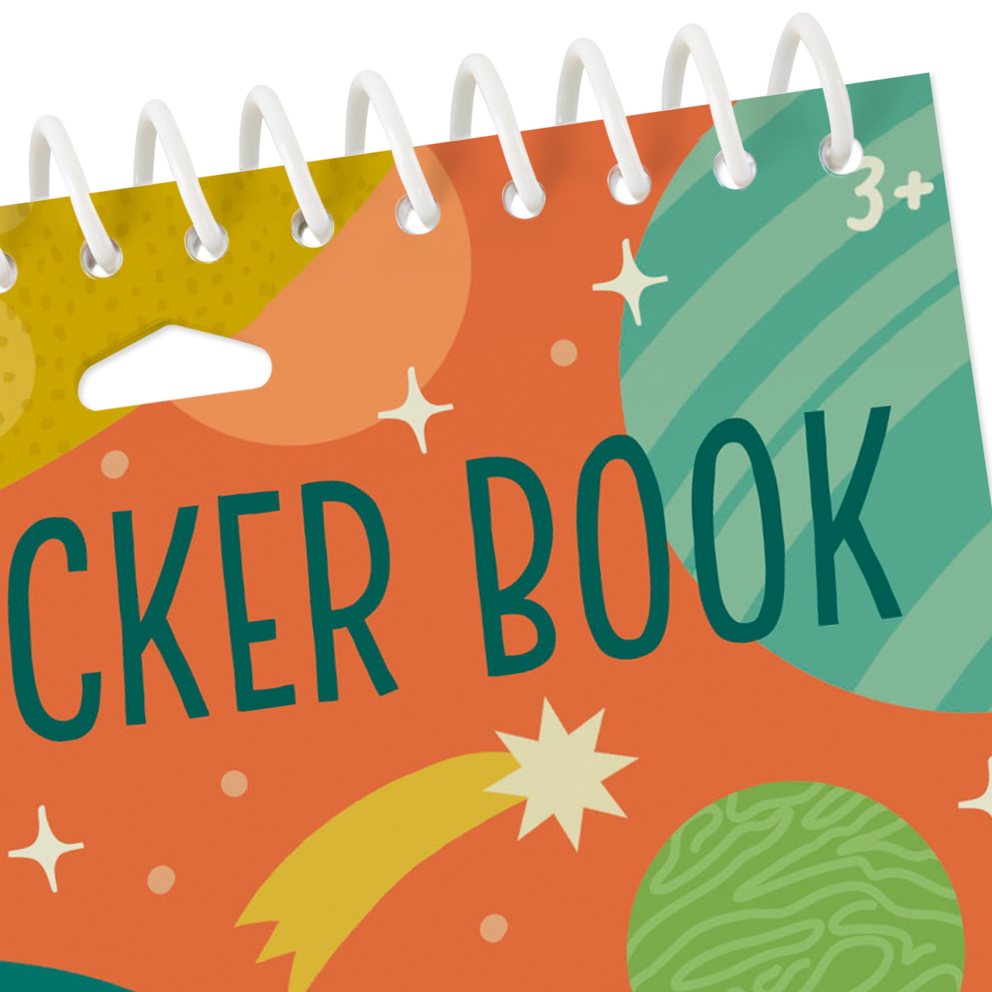 Hallmark Spiral-Bound Sticker Collecting Book (Out of This World)