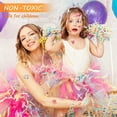 thumbnail image 3 of Set de Tatuajes con Purpurina en 24 Colores (200 Plantillas), Tatuaje Temporal, Tatuajes Cortos Impermeables y No Tóxicos para Niños, Niños y Niñas, Fiestas de Adultos, Maquillaje de Fiesta, 3 of 5