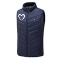 thumbnail image 5 of Women's Plus Size Heated Vest with 9 Heating Zones Rechargeable Battery for Cold Weather Protection, 5 of 6