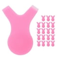 thumbnail image 4 of 20 cepillos para levantamiento de pestañas en forma de Y, peine para injerto de pestañas, rizador, herramienta antideslizante para permanente de pestañas (rosa), 4 of 14