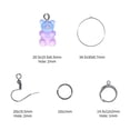 thumbnail image 5 of 1box DIY Jewelry Set Making Bear Earring with 316 Surgical Stainless Steel Earring Hooks Hoop Earrings Findings, 5 of 8
