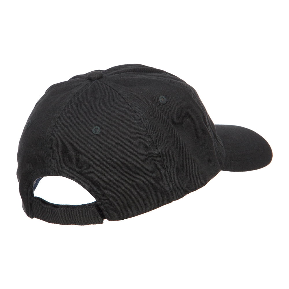 Italy ITA Flag Embroidered Low Profile Cap - Black OSFM