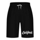 thumbnail image 5 of Mens Casual Shorts Lace-Up Elástico Cintura Bolsillo Ejercicio Fitness Hogar Pantalones de Media Longitud para Diario, 5 of 5