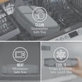 thumbnail image 5 of Bentgo Fresh Leak-Proof Versatile 4-Compartment Bento-Style Lunch Box with Removable Divider for Teens and Adults, Charcoal, 5 of 8