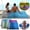 Styles-11, variant on AuroraX Large(60" x 80") Beach Blanket Foldable Portable Outdoor Waterproof & Sandproof Beach Blankets Cute Lightweight Machine Washable Picnic Mat for Camping Grass Park Travel Sand,Green