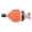 Orange, variant on YAHHU Premium Paddle Board Pump Adapter Leakproof Air Pump Valve Converter Attachment for Inflatable SUP Kayak Assault Rubber Boat Orange (3.1 in / 7.8 cm)