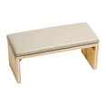 thumbnail image 4 of serony Arm Rest Cushion Waterproof Double-Layer Wood for Nail Tech Use Salon Arm Grey, 4 of 6