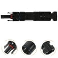 thumbnail image 1 of FENGGUIQU 4Ud Conector Impermeable Negro Para Panel Solar Con Resistencia Y Uso Fácil, 1 of 6