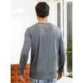 thumbnail image 2 of Men's Letter Print Long Sleeve Homewear Top, 2 of 4