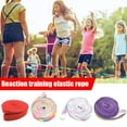 Rainbow Children Stretching Elastic Rubber Band Jump Rope Kids Classic