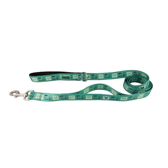 Correa para perro ITECFREELY Adventure Time BMO Faces de color verde claro