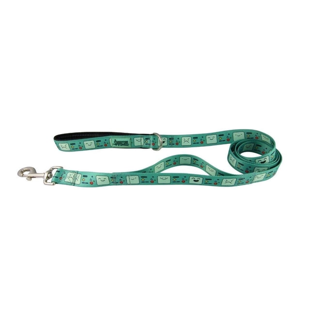 Correa para perro ITECFREELY Adventure Time BMO Faces de color verde claro