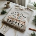 thumbnail image 3 of Embroideried Gingerbread Bakery Sweatshirt | North Pole Christmas Crewneck, 3 of 6