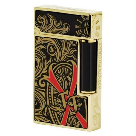 ST Dupont Ligne 2 Fuente Fuente Opus X 20 Years Black Lacquer Lighter