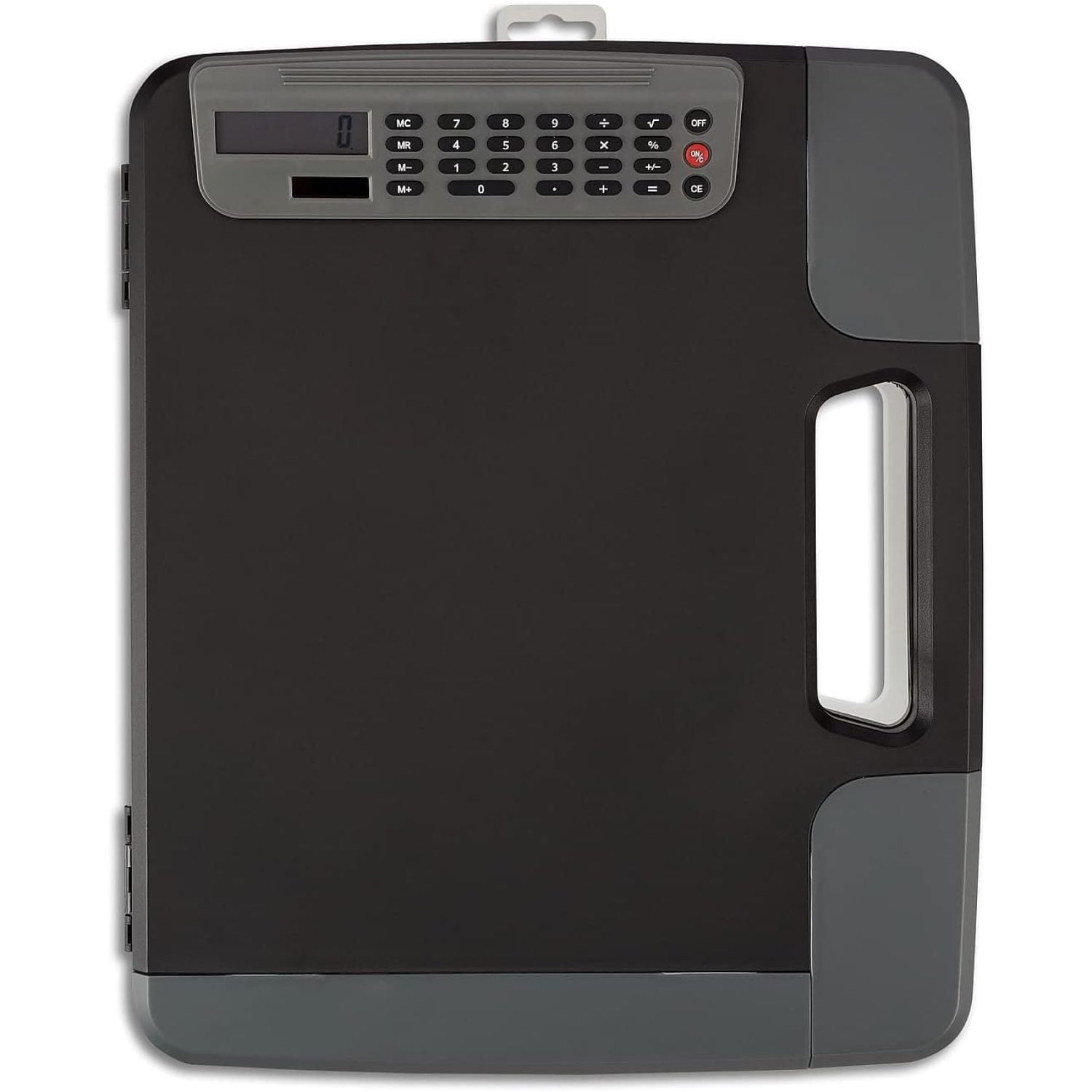 HYYYYH 1671416 Portable Clipboard with Calculator HVY Duty Black 14 3/8 X 12 X 1 5/8